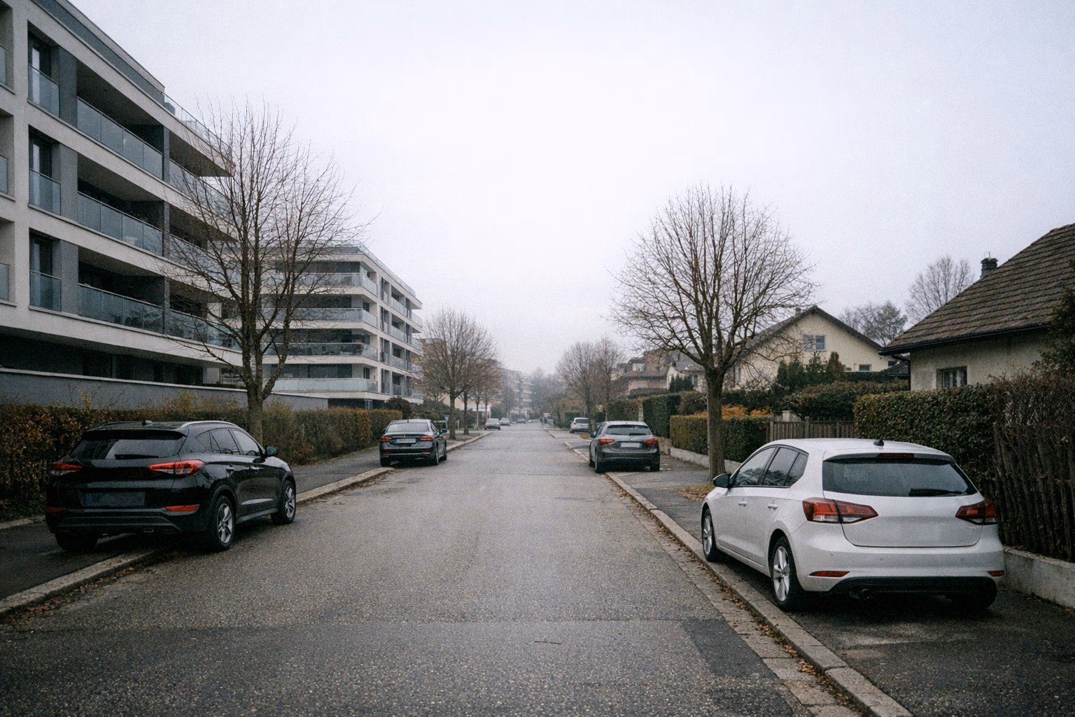 Vue d'architecture représentative du quartier de Le Grand-Saconnex à Genève — Renovhome SA y intervient régulièrement.